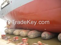 marine airbag for ship launching landing and lifting