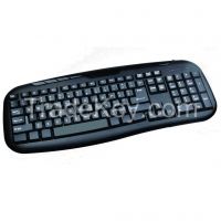 Wired Multimedia Keyboard with 114 Standard Keys and FCC/RoHS Mark