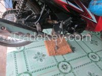 Coir mat for packing motobike