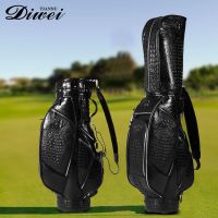 custom-made crocodile skin luxury golf bag