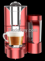 Automatic capsules & Milk Frother machine