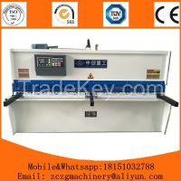 QC12K series hydraulic metal sheet shearing machine