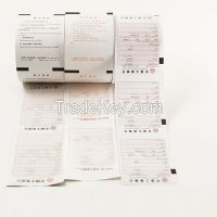 Thermal Paper With Back Print For Atm Paper Roll