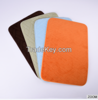 Traditional Embossed Memory Foam Design Washable Mats