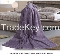 Solid PV fleece blanket 2cm