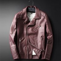 Leather Jacket Men Coats M-3xl High Quality Outerwear Men Business Autumn Male Jacket 1713