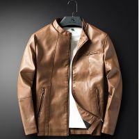 Leather Jacket Men Coats M-3xl High Quality Outerwear Men Business Autumn Male Jacket 1711