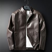 Leather Jacket Men Coats M-3xl High Quality Outerwear Men Business Autumn Male Jacket 1711