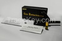 Gem refractometer with outside light 1.30-1.81 