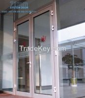 European style aluminum system door 