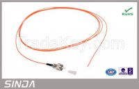OM1 Multimode Fiber Optic Patch Cord , FC Fiber Optic Jumper 0.9MM