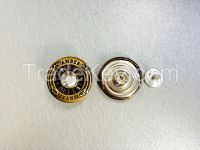 Jeans Button With Logo And Stone Match Nails