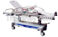 electrical shower stretcher with motor and electric control panel
