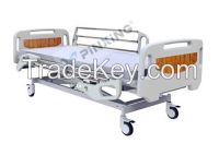 electrical bed for 3 functions with control panel