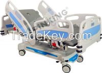 electrical ICU bed in 5-function  with high-quality motors and electronic adjustments