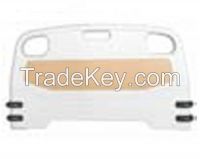 head & foot board  for medical bed by inserting or sticks