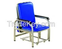 Medical sleeper chair with stainless steel