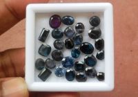 37.50 Ct (28 Pcs) Ceylon (Sri Lanka) Natural Mixed Lot Blue & Purple Spinel Loose Gemstone Collection