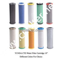 carbon activated water filter cartridge(CTO) for water purifier