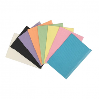 Dental Bibs [Pack of 125]-13&amp;quot;x18&amp;quot;Dental Bibs, 3 Ply Waterproof Dentist Bibs, Patient Bibs for Nail Art, Dental Napkins for Piercing