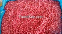 Frozen Raspberry Grits Ecological and Conventional Cultivation