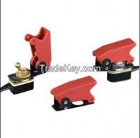 TA-01A-G**  toggle switches with protector shield available