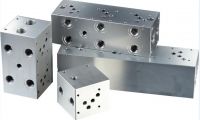 factory directly supplier Anoized Aluminum hydraulic manifold valve block