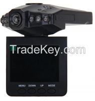 2.4-inch TFT LCD Display 100-degree Wide-angle Lens Car Black Box Recorder with Motion Detector