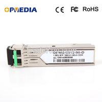 1.25G 1550nm 80km SFP optical transceiver with DDM function and LC connectors SFP-GE-ZX