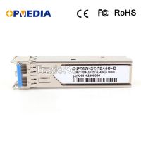 1.25G 1310nm 40km SFP optical transceiver with LC connectors and DDM function SFP-GE-LH