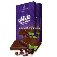 Mark&Milk Milk Chocolate With Raisins 100g