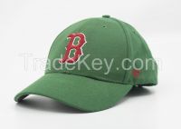 100% Cotton Embroidery Snapback Baseball Caps Adjustable Size