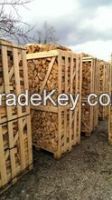 Firewood on pallets by 1m3