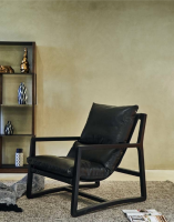 dark brown master canvas chair sofa