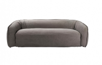 grey cowhide sofa