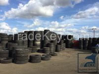Major brand used truck tires and casings for recapping