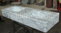 Wash Basin marble wash basin Grey marble basin Italy Carrara white basin