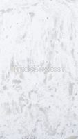 Multi vein Carrara white artificial stone quartz slab