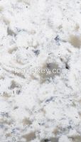 Multi vein Carrara white artificial stone quartz slab