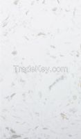 Multi vein Carrara white artificial stone quartz slab