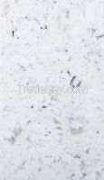 Multi vein Carrara white artificial stone quartz slab