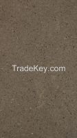 Artificial Stone, Quartz Stone dark brown mirror chip with vein