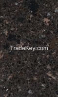 Artificial Stone, Quartz Stone royal color range diamond brown