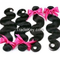 6A Virgin Body Wave Hair Extensions - Available in Brazilian, Indian, Peruvian, Malaysian and Cambodian 10-30 inches