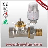 Brass Thermostatic Radiator Valve CE/ISO9001/ISO14001