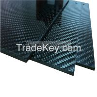 100% carbon fiber sheet/plate 1mm*400mm*500mm