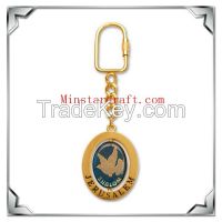 metal pigeon keyring for souvenir from Shenzhen Minstar Craft factory