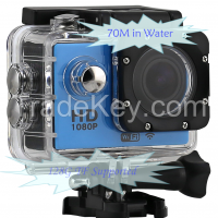 1080p 30fps wifi supported action camera