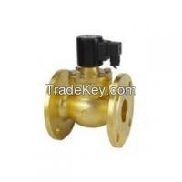 high temperature Brass flanged steam solenoid valve