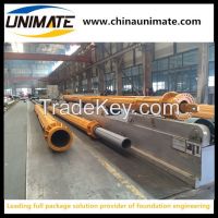 manufacturer Unimate Rotary Drilling rig tools interlock kelly bar drill frictional kelly bar friction kelly bar for any rotary drill rig